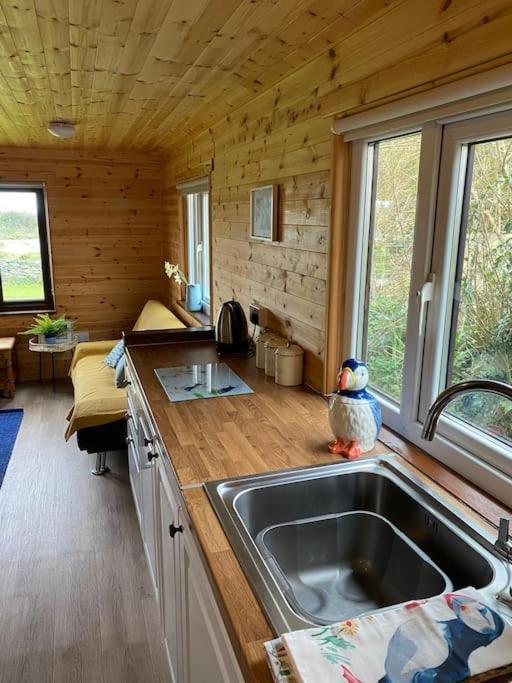 Idyllic Cornish Retreat At Puffin Lodge ヘルストン エクステリア 写真