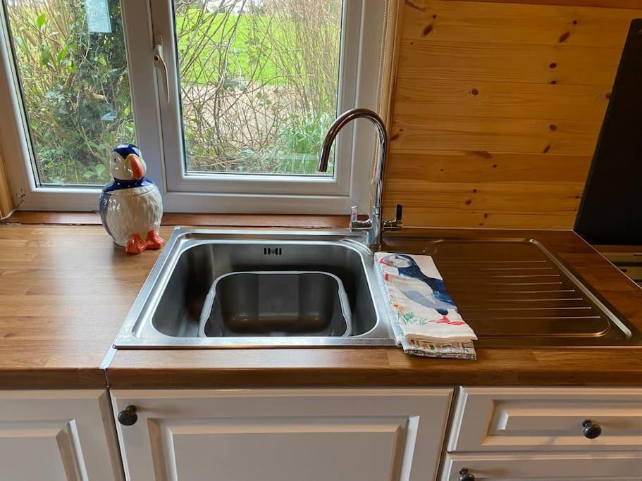 Idyllic Cornish Retreat At Puffin Lodge ヘルストン エクステリア 写真